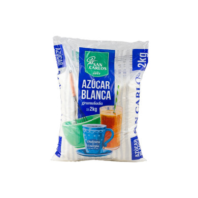 AZUCAR BLANCA SAN CARLOS 2 KG