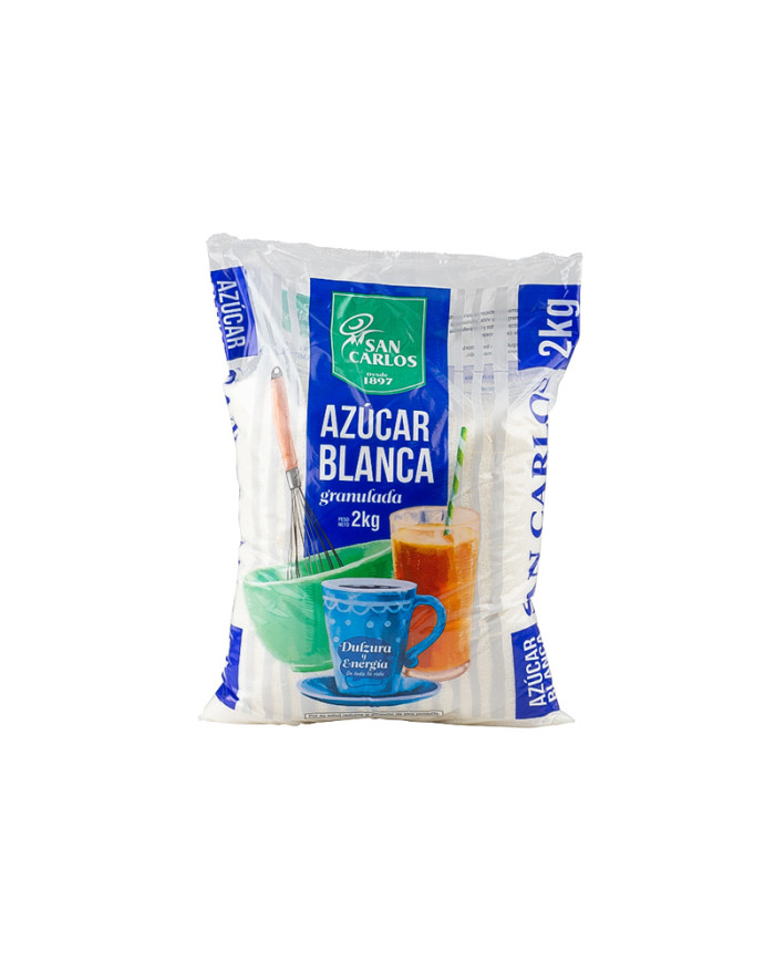 AZUCAR BLANCA SAN CARLOS 2 KG