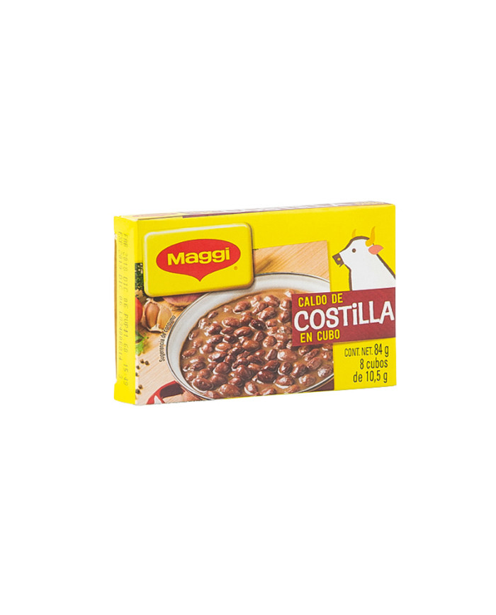 CALDO DE COSTILLA EN CUBO MAGGI 84 G (8 X 10.5 G)
