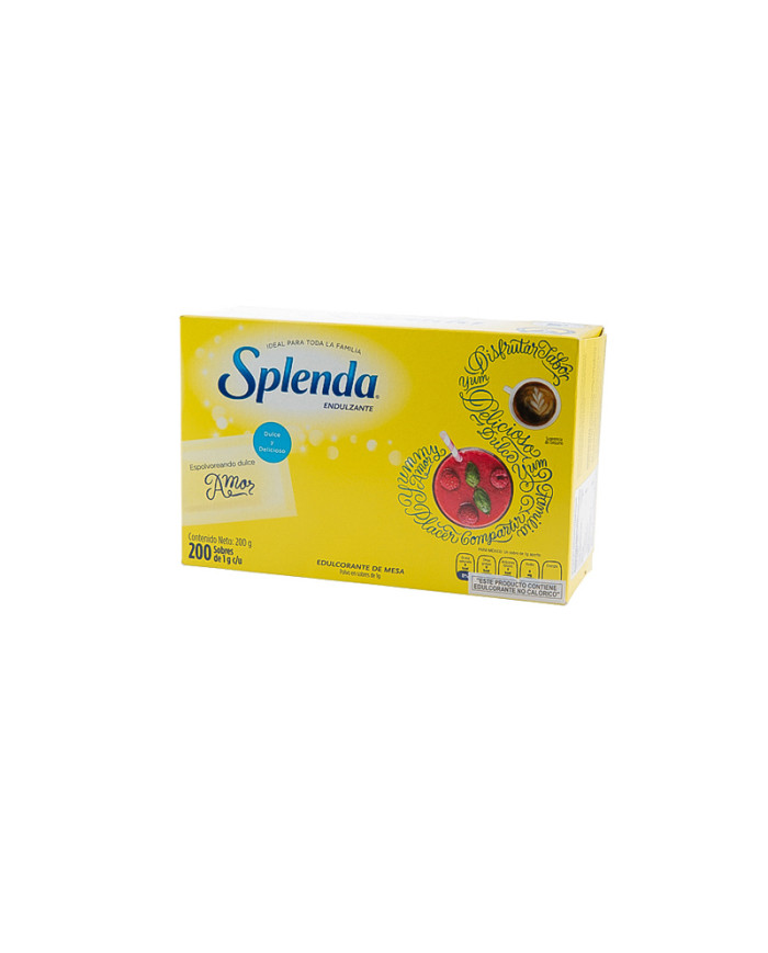 ENDULZANTE EN POLVO SPLENDA 200G (200 X 1 G)