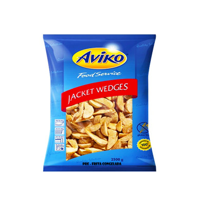 PAPAS FRITAS PRECOCIDAS JACKET WEDGES AVIKO 2.5 KG