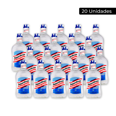 AGUARDIENTE ANTIOQUEÑO SIN AZUCAR CAJA (20 X 750 ML)