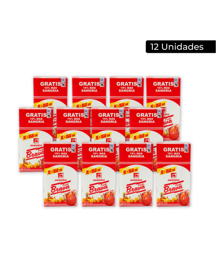 SANGRIA FIESTA BRAVA CAJA (12 X 1150 ML)