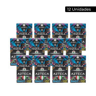 TEQUILA BLANCO AZTECA CAJA (12 X 750 ML)
