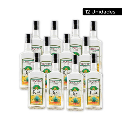 TEQUILA BLANCO REAL CAJA (12 X 750 ML)