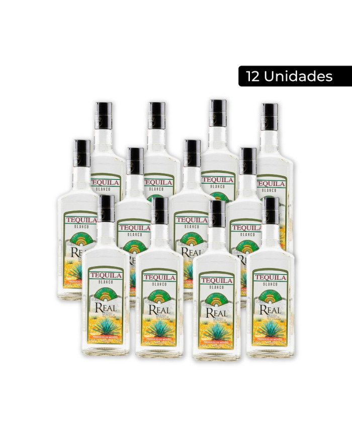 TEQUILA BLANCO REAL CAJA (12 X 750 ML)