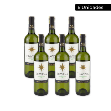 VINO BLANCO SAUVIGNON TRAVESIA DOS HEMISFERIOS CAJA (6 X 750 ML)