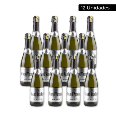 VINO ESPUMANTE SEMISECO GRAND VANDUSH CAJA (12 X 750 ML)