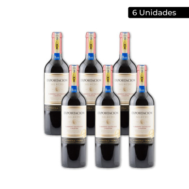 VINO TINTO CABERNET SAUVIGNON CARMENERE CONCHA Y TORO CAJA (6 X 750 ML)