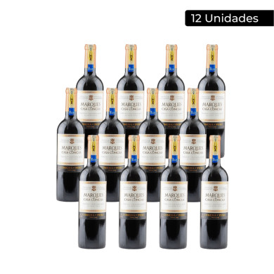 VINO TINTO CABERNET SOUVIGNON MARQUES CONCHA Y TORO CAJA (12 X 750 ML)