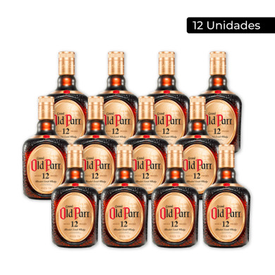 WHISKY GRAND OLD PARR CAJA (12 X 750 ML)