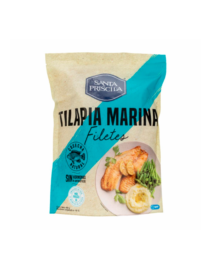 TILAPIA FILETE SANTA PRISCILA X 1KG