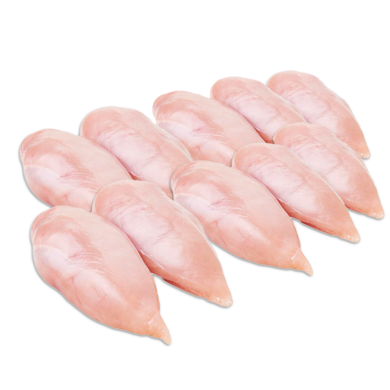 POLLO, PECHUGA SIN HUESO Y SIN PIEL REFRIGERADO EUREKA X 10