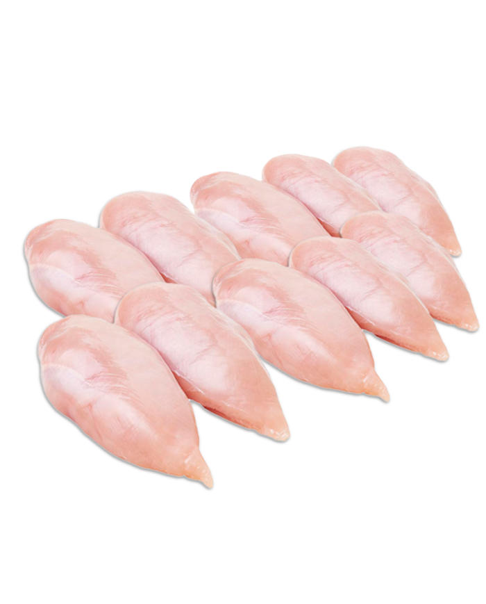 POLLO, PECHUGA SIN HUESO Y SIN PIEL REFRIGERADO EUREKA X 10