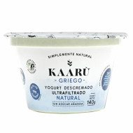 YOGURT GRIEGO NATURAL DESCREMADO KAARU 140 GR