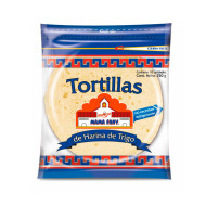 TORTILLAS DE HARINA DE TRIGO MAMA FANNY 250 GR