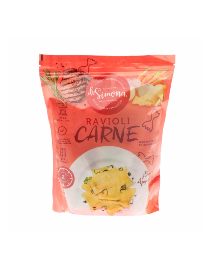 RAVIOLI CONGELADO DE CARNE DI SIMONA PASTAS 300 GR