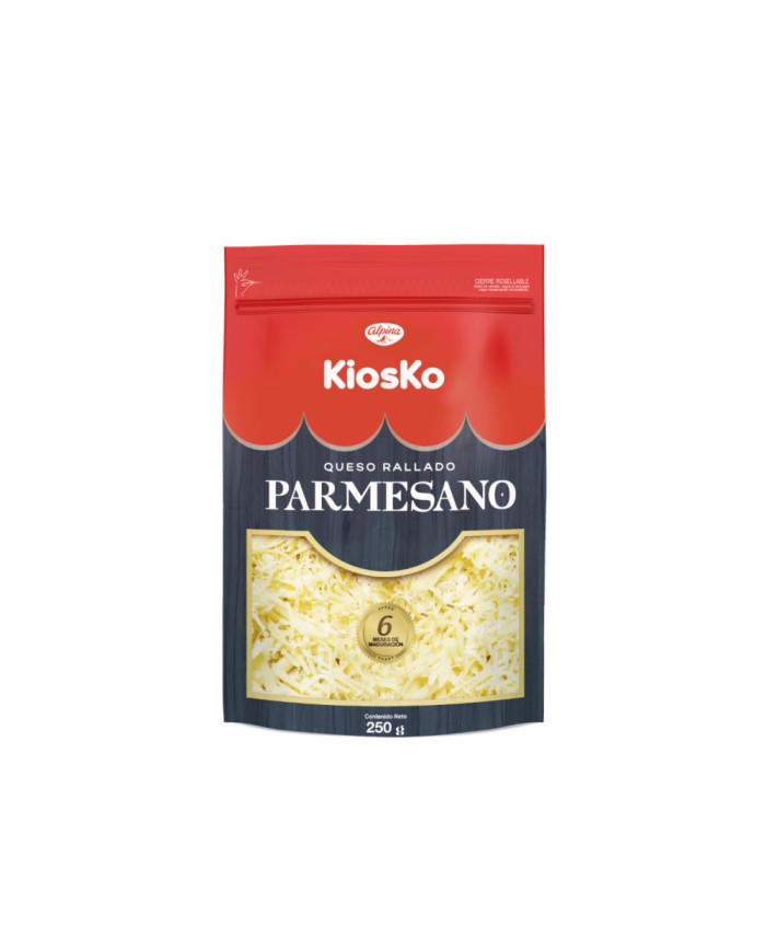 QUESO PARMESANO RALLADO KIOSKO 250 GR