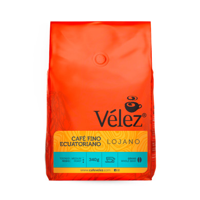CAFE GRANO FINO ECUATORIANO LOJANO VELEZ 340 GR