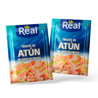 ATUN EN ACEITE DE GIRASOL REAL DOYPACK 85 GR