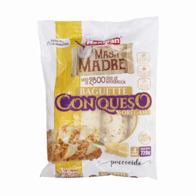 BAGUETTE DE QUESO MASA MADRE MAXIPAN 720 GR