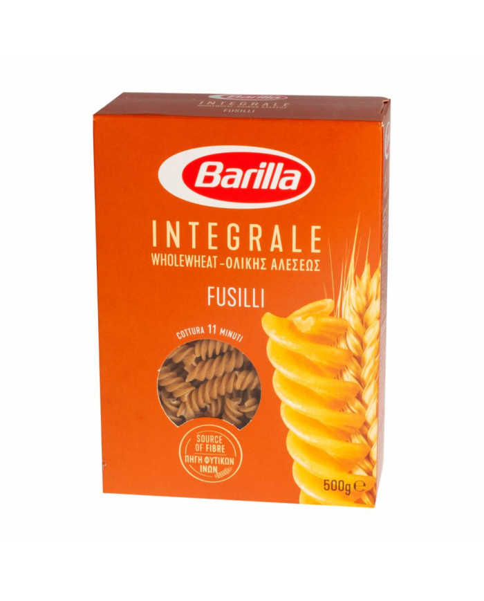 PASTA FUSILLE INTEGRAL BARILLA 500 GR