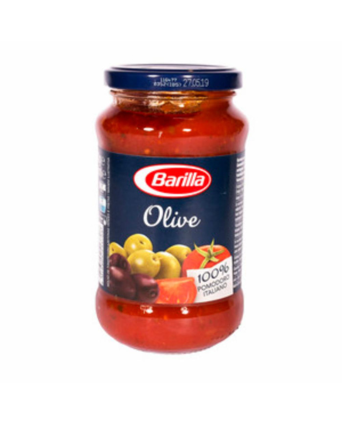 SALSA TOMATE Y ACEITUNAS BARILLA 400 GR
