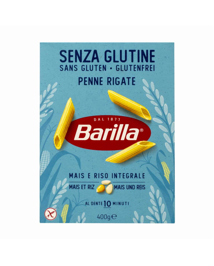 PASTA MAIZ Y ARROZ PENNE RIGATE BARILLA 400 GR