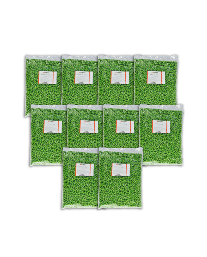 ARVEJA CONGELADOS IQF EUREKA  CAJA (1KG X 10UND)
