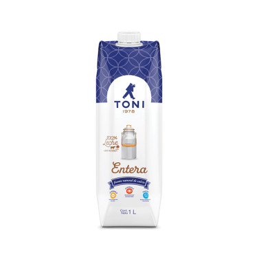 LECHE ENTERA TONI TETRAPACK  1 LT