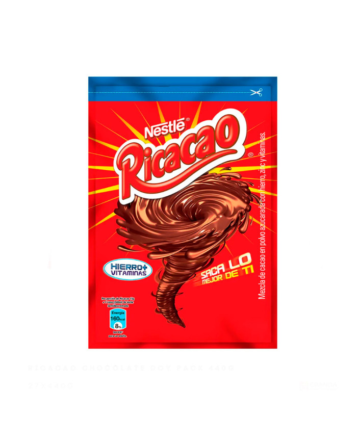 CHOCOLATE RICACAO NESTLE DOYPACK 400 G