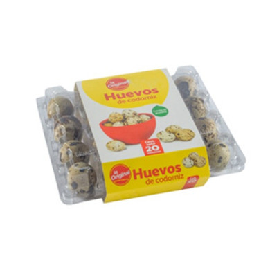 HUEVOS DE CODORNIZ LA ORIGINAL X 20