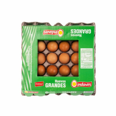 HUEVOS GRANDES INDAVES (58-64) CUBETA X30
