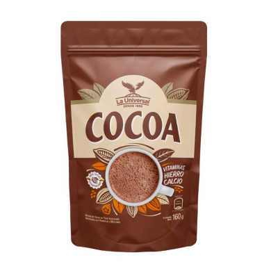 COCOA EN POLVO DOYPACK LA UNIVERSAL 160 G