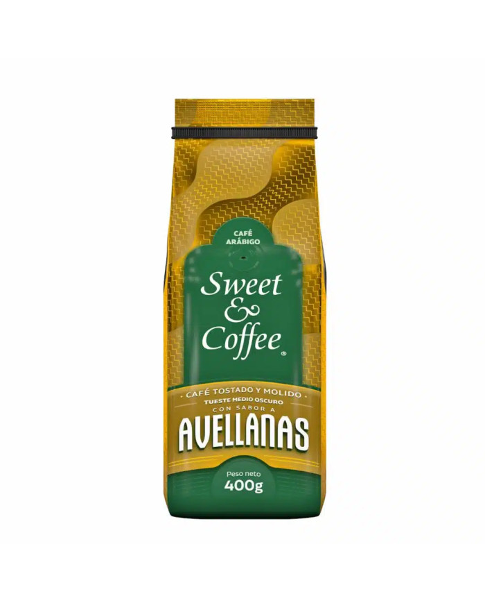 CAFE AVELLANA MOLIDO Y TOSTADO SWEET & COFFEE 400G