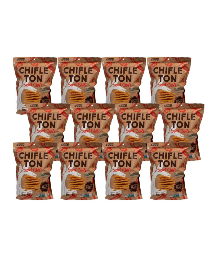 PATACON SWEET CHILI CHIFLETON CAJA (12 X 200 G)