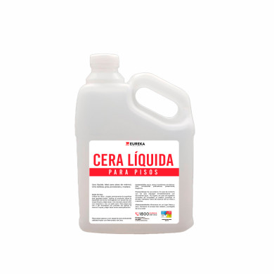 CERA LIQUIDA PARA PISOS EUREKA GALON 3.785 LT