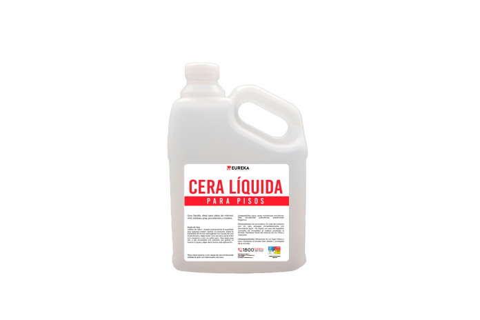 CERA LIQUIDA PARA PISOS EUREKA GALON 3.785 LT