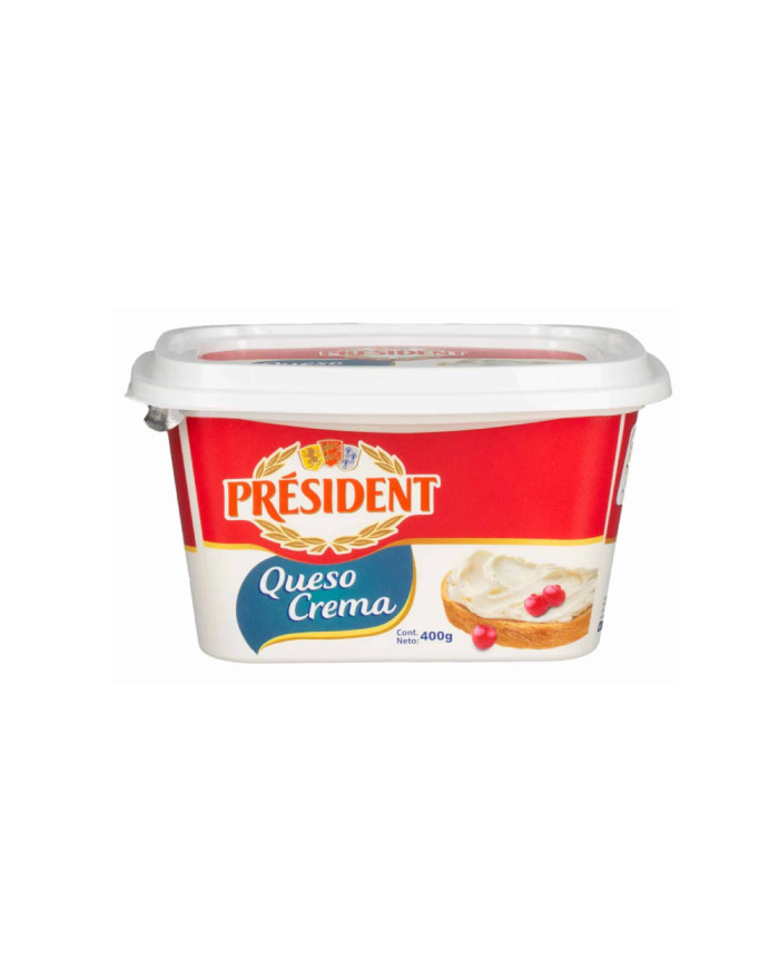 QUESO CREMA PRESIDENT 400 G