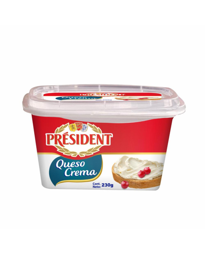 QUESO CREMA PRESIDENT 230 G