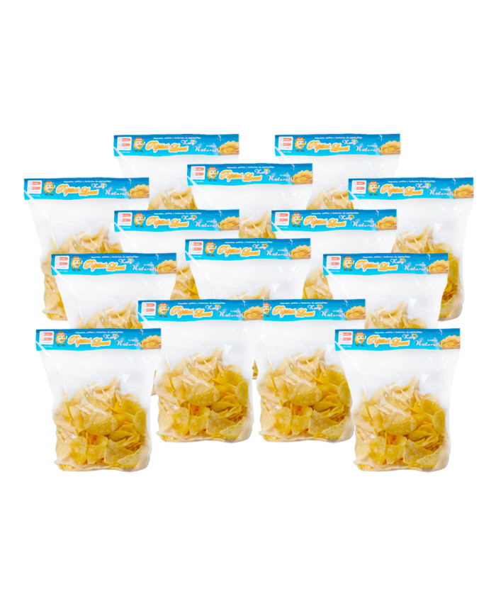 PAPAS FRITAS NATURALES PAPITAS LOCAS CAJA (14 X 200 G)