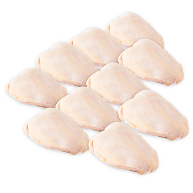 POLLO, PECHUGA ENTERA REFRIGERADO EUREKA X 10