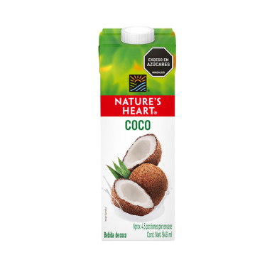 BEBIDA DE COCO NATURES HEART TETRAPACK 946 ML