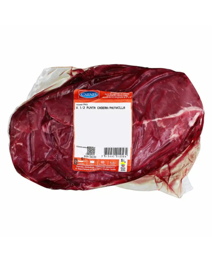 RES, CADERA/PAJARILLA CON GRASA SUPERMAXI (0.85 - 1.10 KG)