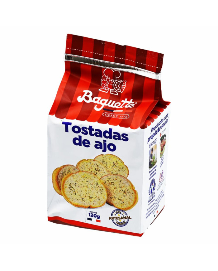 TOSTADAS CON AJO BAGUETTE 120 GR