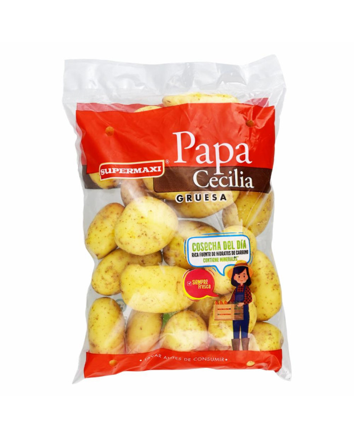 PAPA CECILIA GRUESA SUPERMAXI 1.2 KG