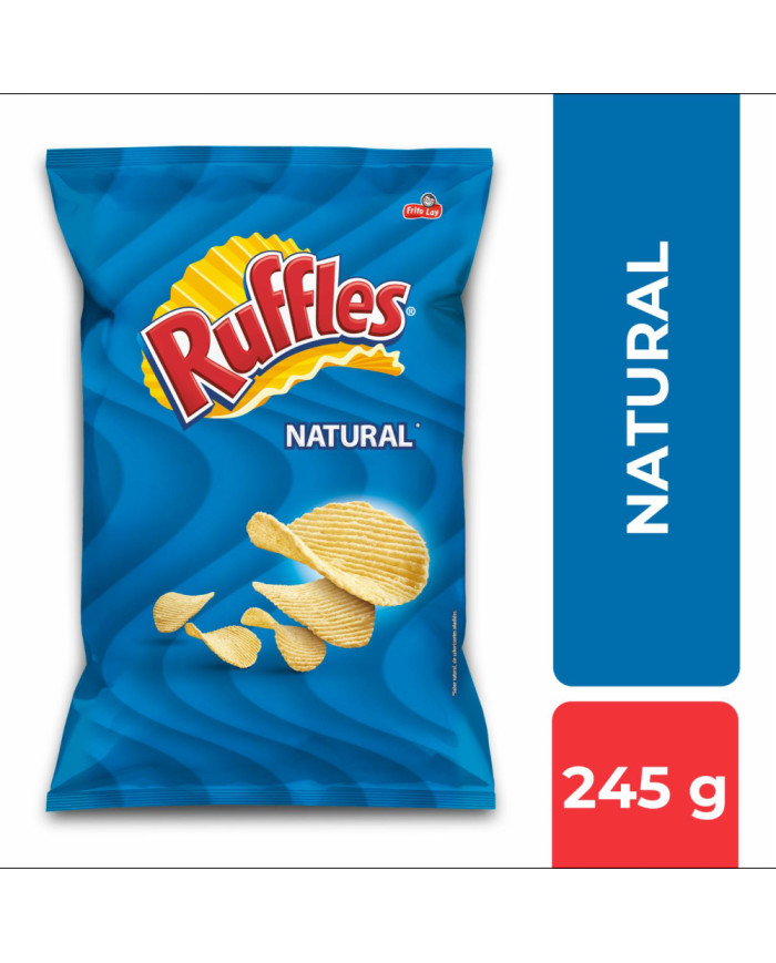 PAPA RUFFLES NATURAL 245 GR