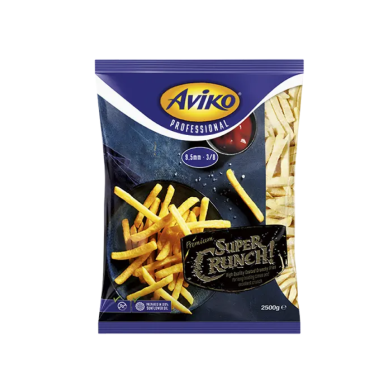 PAPAS SUPERCRUNCH AVIKO (CALIBRE 9.5MM) CAJA (4 X 2.5 KG)