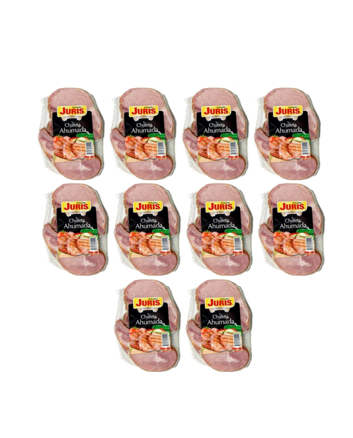 CERDO, CHULETA AHUMADA JURIS PACK (10 X 500 G) CERDO, CHULETA AHUMADA JURIS PACK (10 X 500 G)