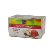 AROMATICA DE MANZANA CANELA TE NEGRO NATURES HEART 26 G (20 X 1.3 G)